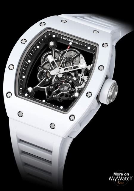 richard mille rm 055 white price|rn 055 829 154 jp.